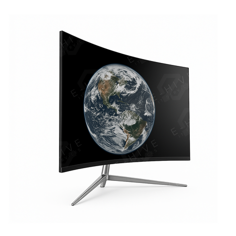 NVISION IN27FGW, White 27" FHD@180HZ Curved Monitor